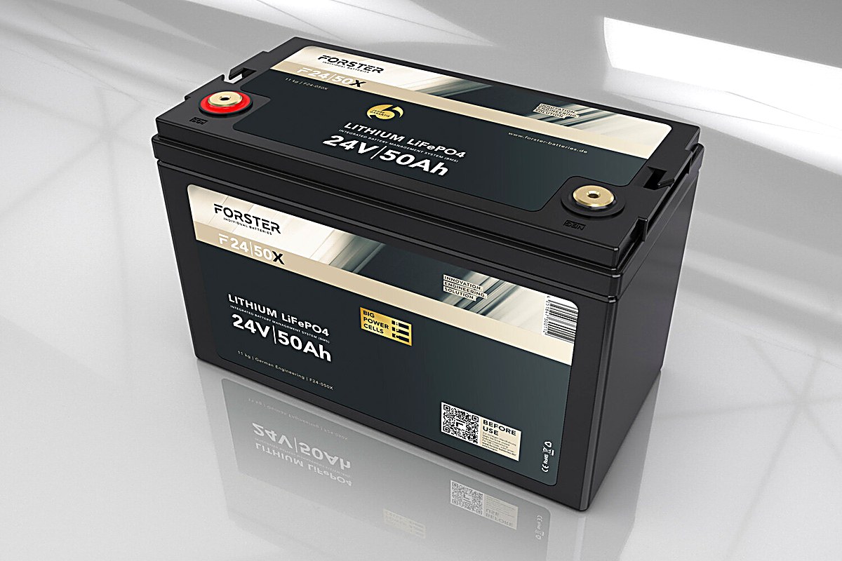 FORSTER F24-050X 24V/50Ah lithium battery