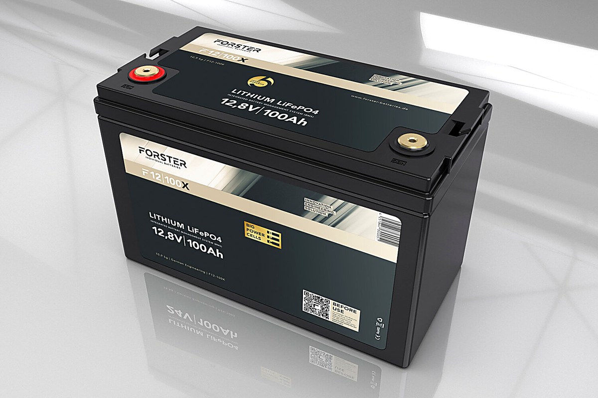 FORSTER F12-100X lithium battery