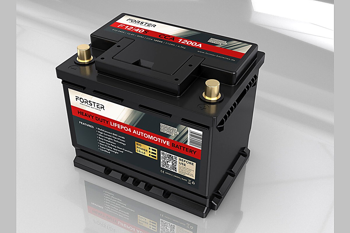 FORSTER F12-040S lithium battery
