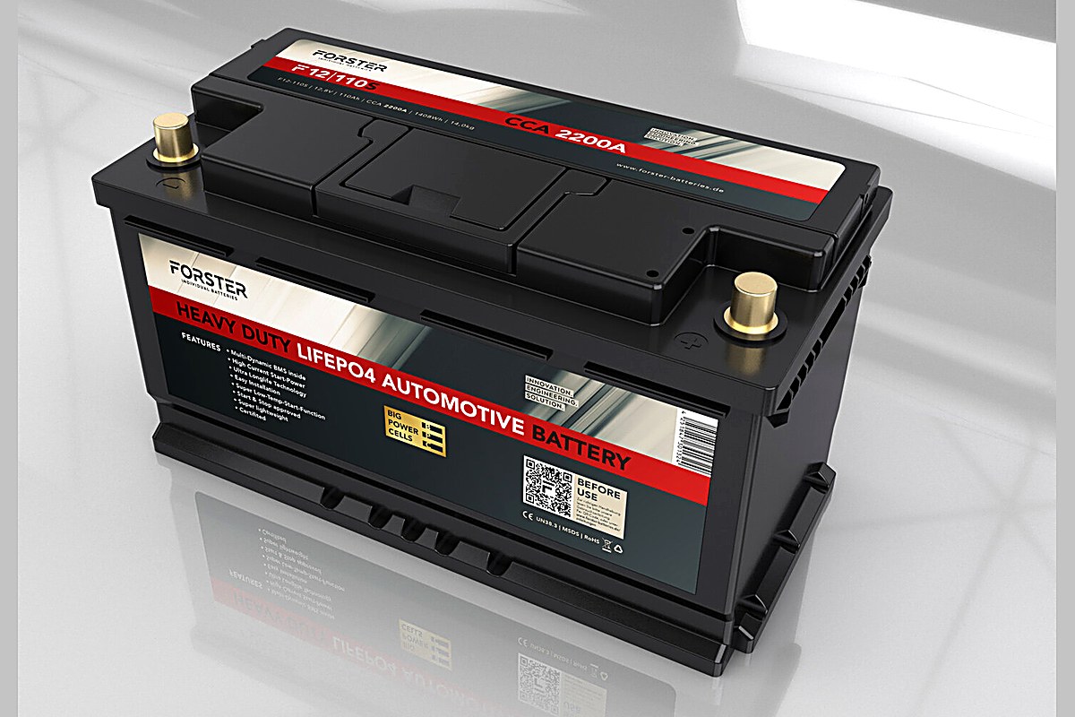 FORSTER F12-110S lithium battery